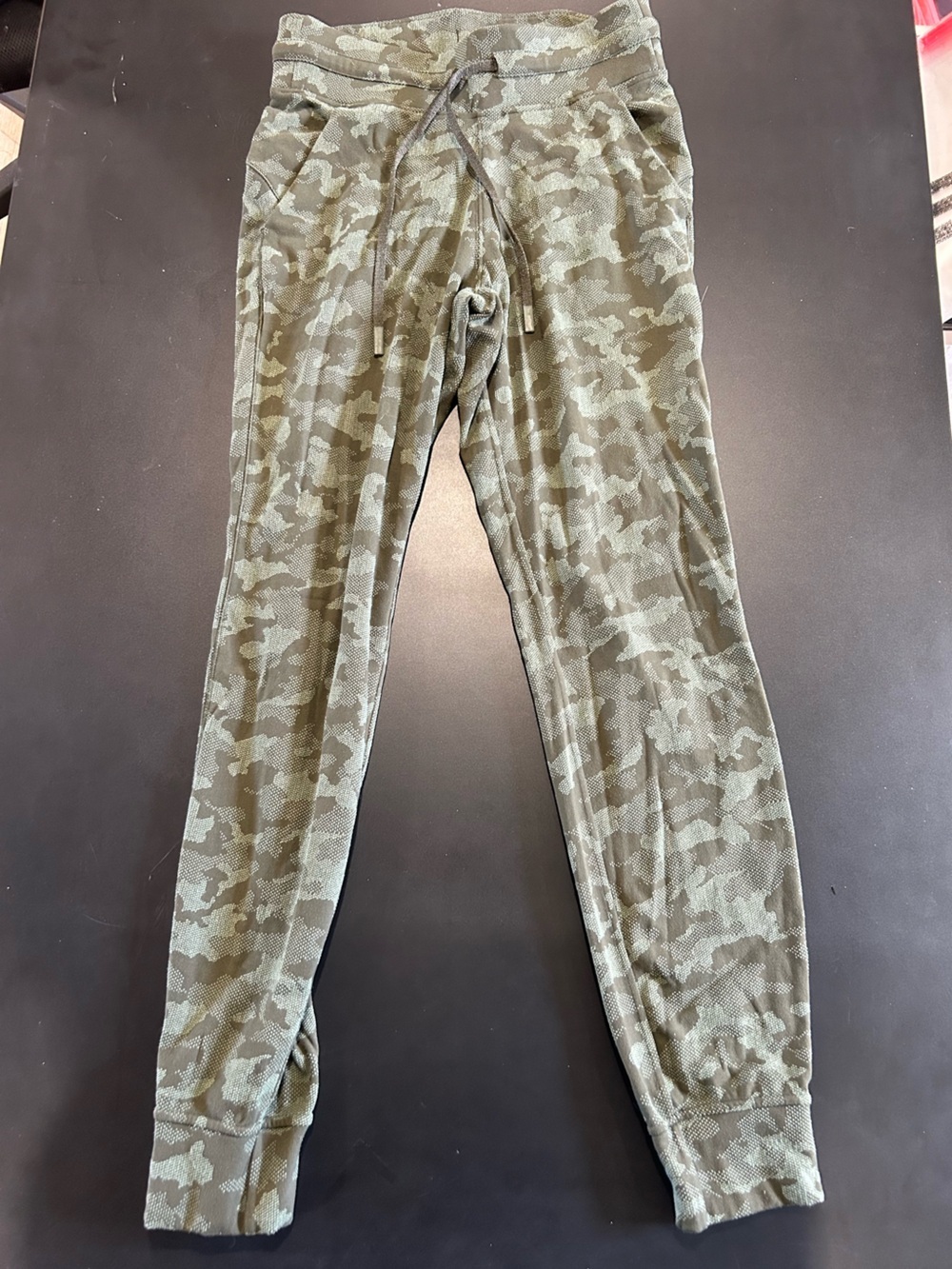lululemon athletica Dark Green Camo Joggers